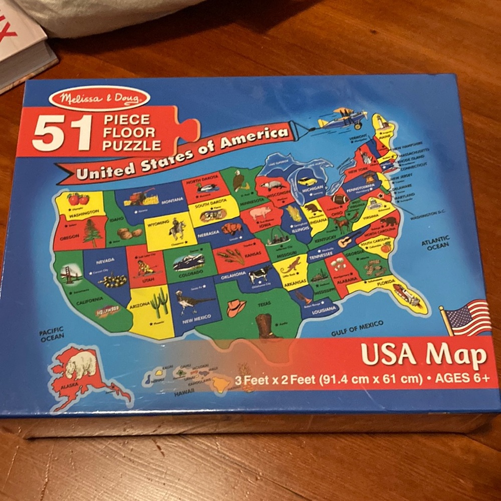 Melissa & Doug sealed puzzle 51pc sealed